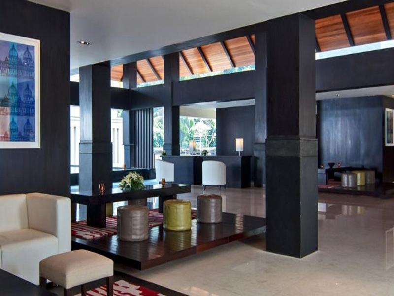 Hard Rock Hotel Goa Calangute Bagian luar foto The lobby of the hotel