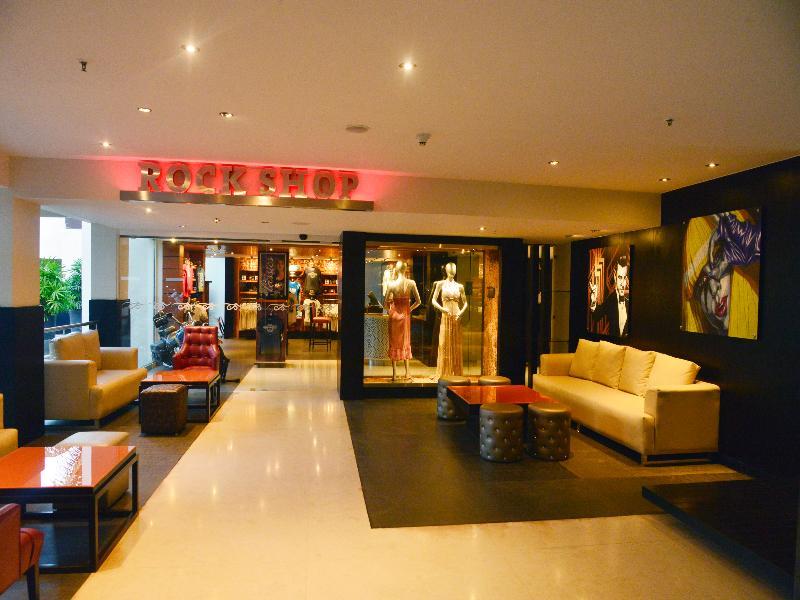 Hard Rock Hotel Goa Calangute Bagian luar foto The lobby of the hotel