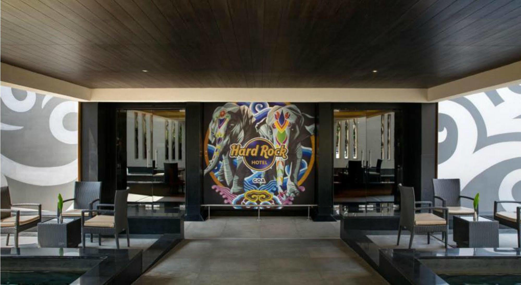 Hard Rock Hotel Goa Calangute Bagian luar foto Hard Rock Hotel lobby