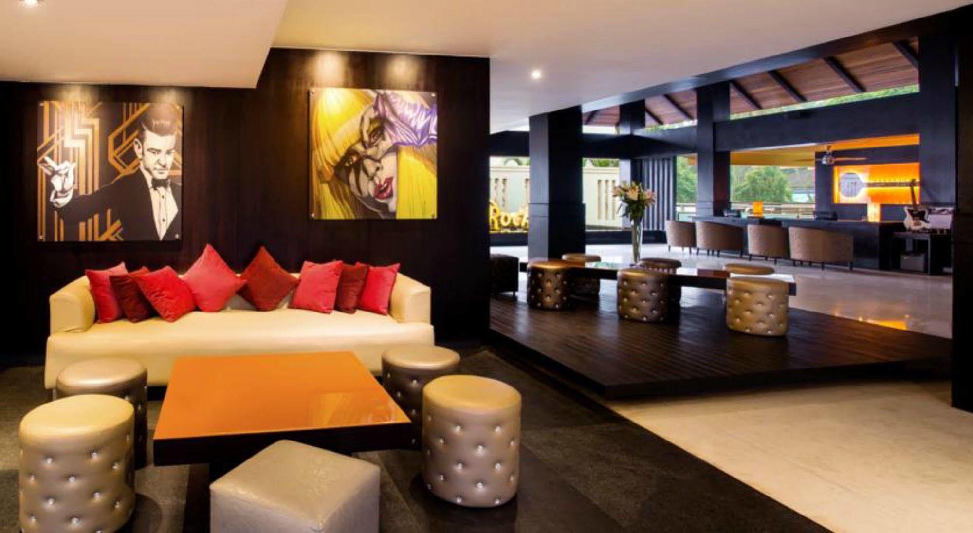 Hard Rock Hotel Goa Calangute Bagian luar foto The lobby of the hotel
